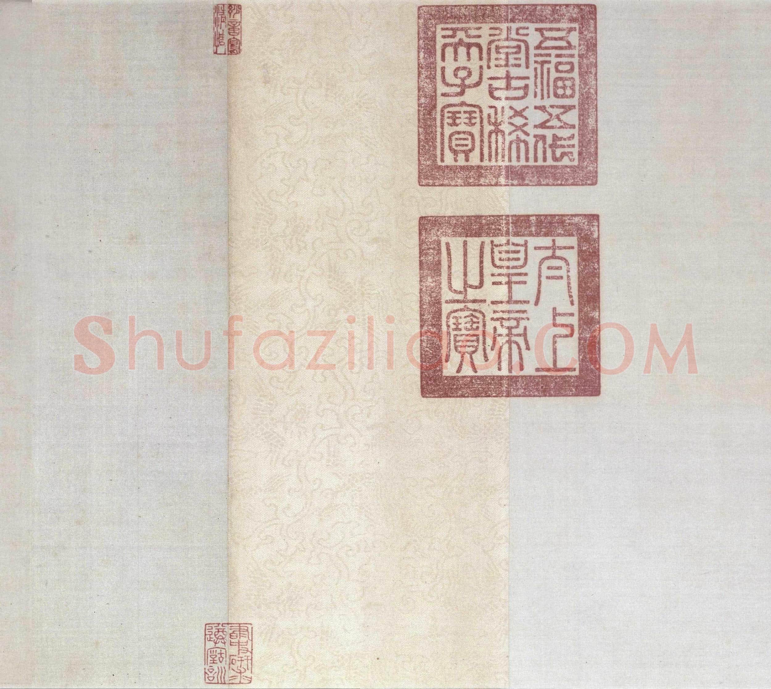东晋 传世名画 顾恺之(宋摹)洛神赋图 绢本_6