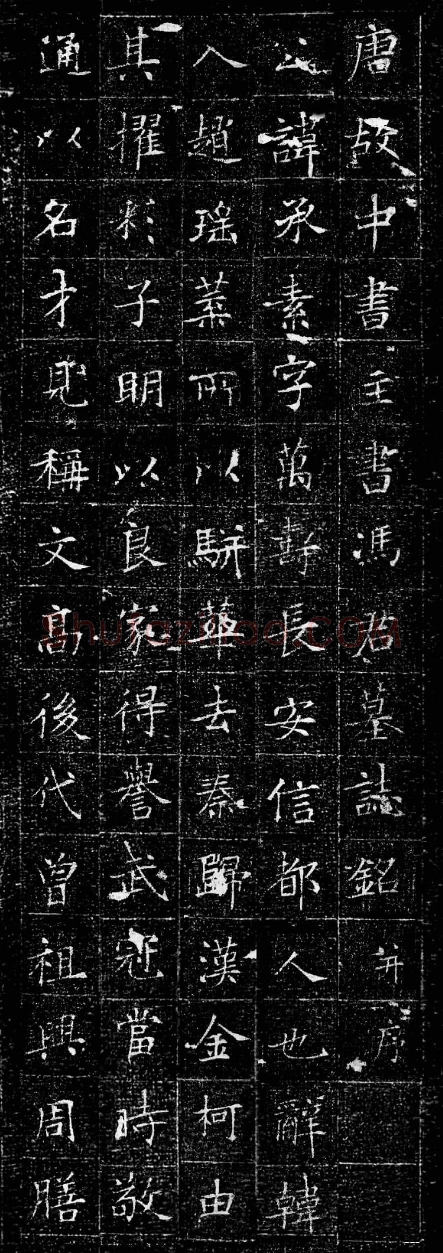 唐代书法《冯承素墓志》欣赏-1