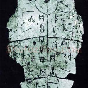 先秦 甲骨文《龟甲占卜文》介绍图片鉴赏